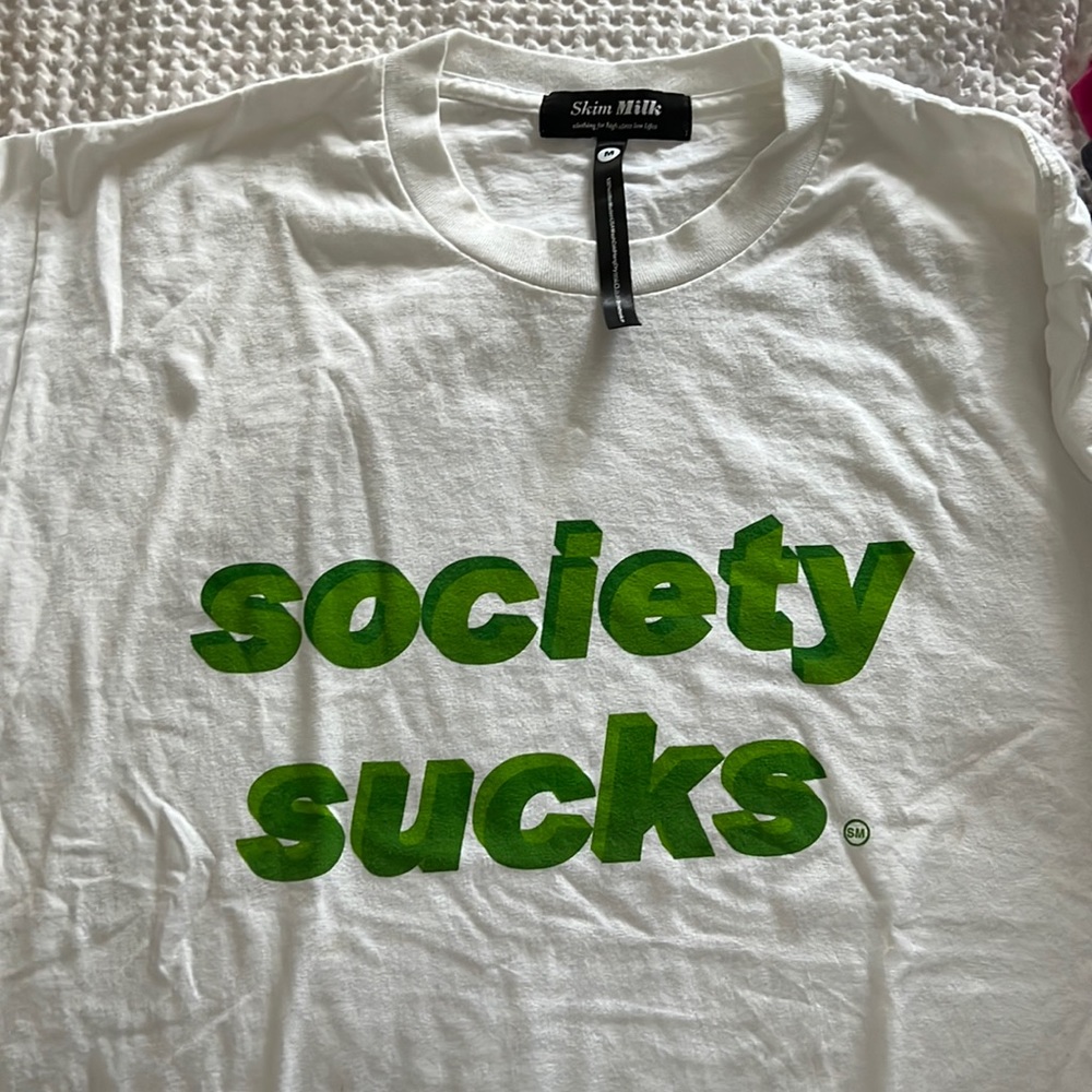 Skim milk t-shirt from urban outfitters